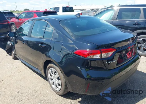 2025 Toyota Corolla Le z USA, uszkodzony, nr VIN 5YFB4MDE8SP285503